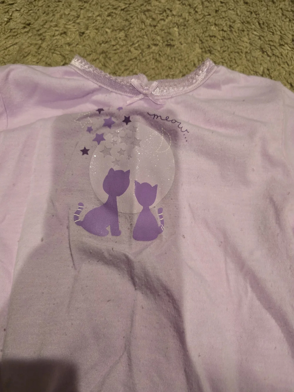 Lilac Toddler Two-Piece Pajama Set